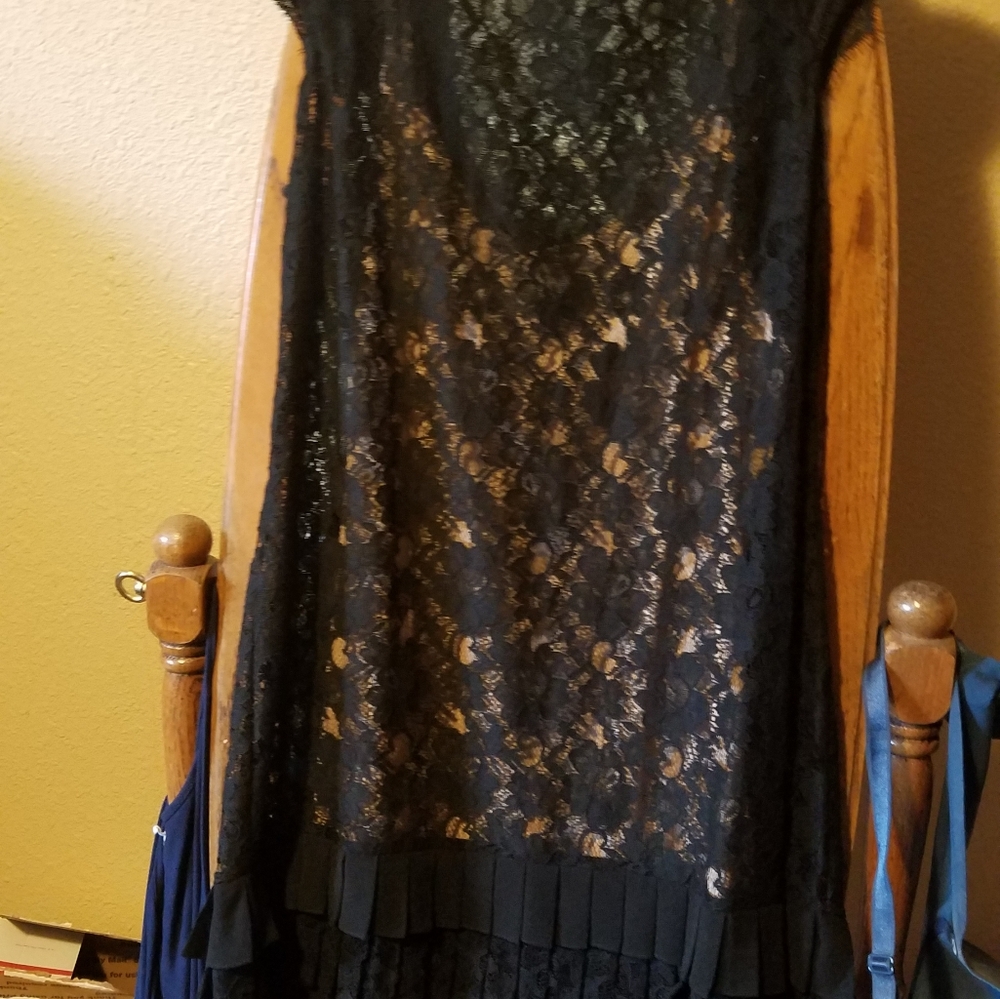 Black cocktail dress